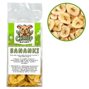 Banany suszone 50g - Chrup Natury