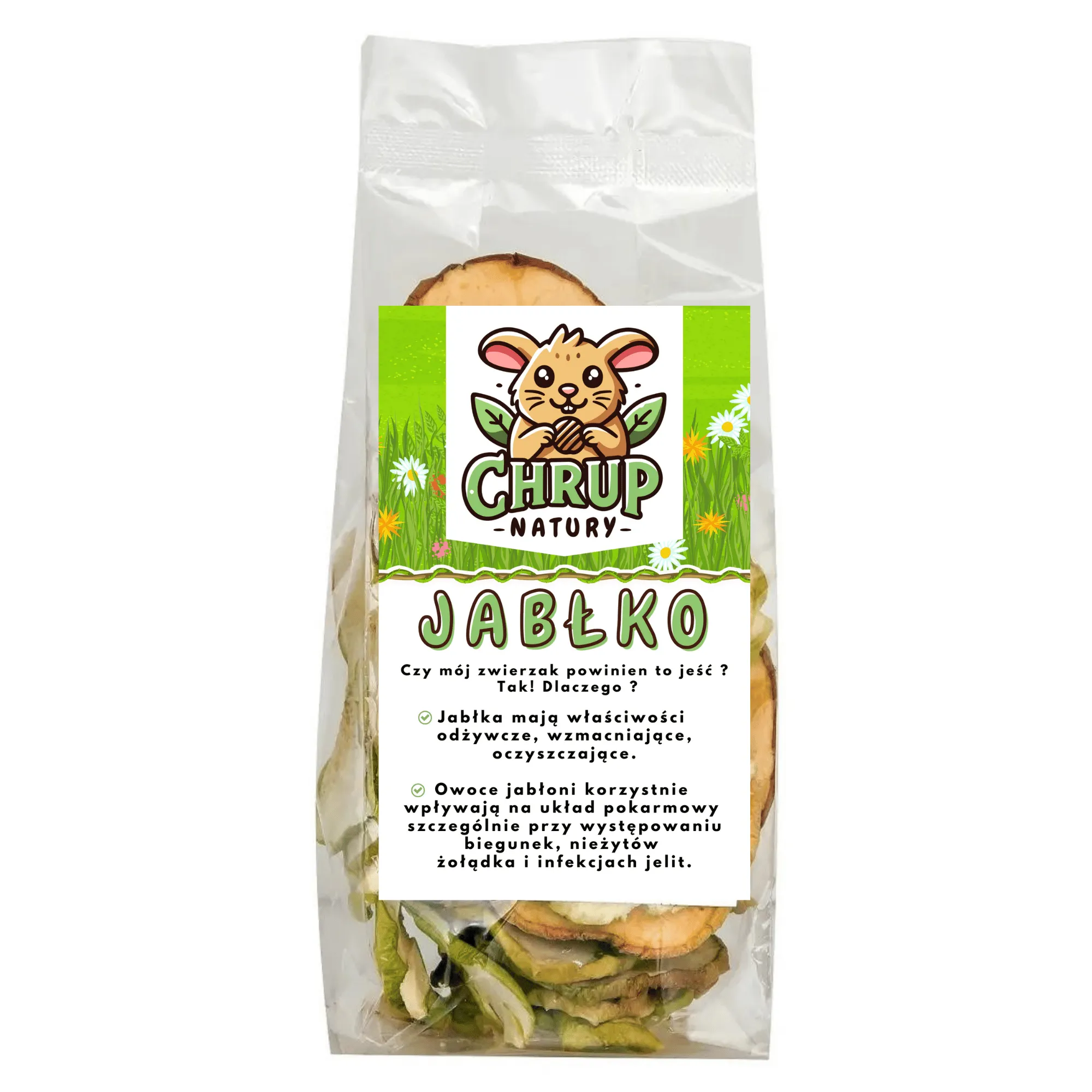 Jabłko suszone 60g - Chrup Natury - obrazek 2
